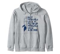 Ruth Bader Ginsburg Not Fragile Like A Fleur Bomb RBG Meme Sweat à Capuche