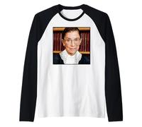 Ruth Bader Ginsburg RBG Icône féministe Cour suprême Manche Raglan