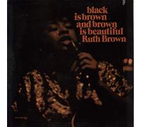 RUTH BROWN - black is brown and brown is beautiful LP