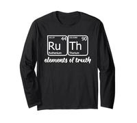 Ruth Éléments du Tableau périodique Truth RBG Bader Ginsburg Meme Manche Longue