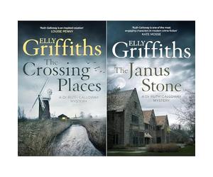 Ruth Galloway Ancient Bones Collection by Elly Griffiths: Crossing Places & The Janus Stone - Two Cases Sparked by the Discovery of Ancient Remains (2-Book Set)