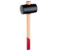 Ruthe 3009060119 Marteau en caoutchouc avec manche en Frêne, 1500g Multicolore