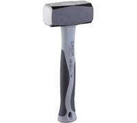 RUTHE Massette Fiberglas 1500 g – DIN 6475, tête acier noirci, manche ergonomique 3 composants