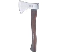 RUTHE Hache Hickory 1000 g | Outil professionnel pour le jardin et la forêt | Forgé Trempé | DIN 5131B VPA/GS Certifié | Manche ergonomique | Qualité GaLa-Bau | Fabriqué en Allemagne depuis 1857