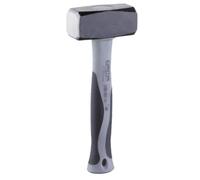 RUTHE Massette Fiberglas 1.500 g | Marteau robuste DIN 6475 | Masse avec tête en acier noirci | Manche ergonomique 3 composants | Massette durable pour usage professionnel