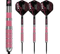 Ruthless Darts Girl Power Jeu de fléchettes 90 % tungstène avec pointe en acier Rose 29 g