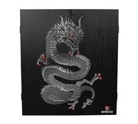 RUTHLESS Meuble de rangement professionnel pour cible de fléchettes carré noir