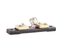 RUTHYEARS Panneau de résistance de shunt, 1 pièce Shunt Externe FL-2 7,5 A-50 A/75 mV, résistance de shunt for ampèremètre numérique, voltmètre, wattmètre(50A 75mV)