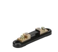 RUTHYEARS Panneau de résistance de shunt, 1 shunt Externe Classe A FL-21 100A / 75mV, résistance de shunt d'ampèremètre for ampèremètre numérique, voltmètre, Compteur de Puissance(100A)