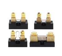 RUTHYEARS Panneau de résistance Shunt, Shunt FL-15 5A10A50A100A200A500A600A 50mV 75mV 100mV DC ampèremètre Signal analogique Shunt 1 pièces(500A,0.25 CLASS-75MV)