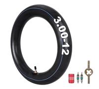 RUTU 3.00-12" Chambre à Air de Moto Hors Routeavec Tige de Valve TR4, 80/200-12 Remplacement des Pneus de Moto Compatible avec Les Motos CRF50/XR70, TTR 90/100, DRZ 100 TAOTAO