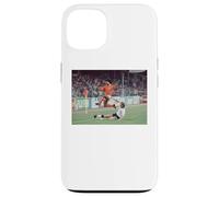 Ruud Gullit aborde la Coupe du Monde de Football Entre l'Angleterre et Les Pays-Bas Coque pour iPhone 13