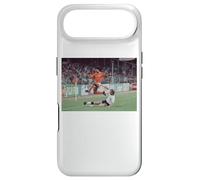 Ruud Gullit aborde la Coupe du Monde de Football Entre l'Angleterre et Les Pays-Bas Coque pour iPhone Air