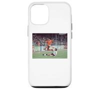 Ruud Gullit aborde la Coupe du Monde de Football Entre l'Angleterre et Les Pays-Bas Coque pour iPhone 12/12 Pro
