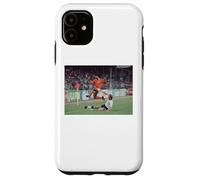 Ruud Gullit aborde la Coupe du Monde de Football Entre l'Angleterre et Les Pays-Bas Coque pour iPhone 11