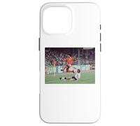 Ruud Gullit aborde la Coupe du Monde de Football Entre l'Angleterre et Les Pays-Bas Coque pour iPhone 16 Pro Max
