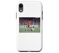 Ruud Gullit aborde la Coupe du Monde de Football Entre l'Angleterre et Les Pays-Bas Coque pour iPhone XR