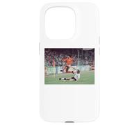 Ruud Gullit aborde la Coupe du Monde de Football Entre l'Angleterre et Les Pays-Bas Coque pour iPhone 15 Pro