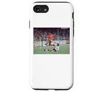 Ruud Gullit aborde la Coupe du Monde de Football Entre l'Angleterre et Les Pays-Bas Coque pour iPhone SE (2020) / 7/8