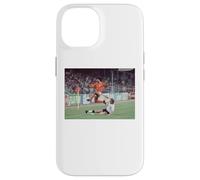 Ruud Gullit aborde la Coupe du Monde de Football Entre l'Angleterre et Les Pays-Bas Coque pour iPhone 14