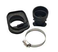 RUURUU Kit collecteur d'admission pour tronçonneuses Husqvarna 340/345/350/353/346XP - OEM 503 86 63-01/537251302 Remplacement (botte+manchon+pince)