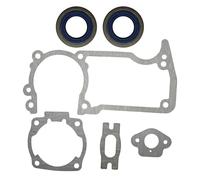 RUURUU Kit de joints de carter de cylindre pour tronçonneuse Husqvarna 50 51 55 55 Rancher OEM 501761802 501 76 18-02