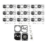 RUURUU - Kit de réparation de carburateur pour Zama C1Q-S58 C1Q-S64 C1Q-S82 C1Q-S83 C1Q-S48 GND-28 pour Stihl FS55 FS120 FS250 FS300 FS350 SH55 SH8 5 BG4 BG5 BG4 6 BG555 -