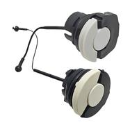 RUURUU Lot de 2 bouchons pour réservoir à essence et huile pour tronçonneuse STIHL MS171/MS181/MS200/MS210/MS230/MS240/MS250/MS260/MS340/MS200T/MS211/MS192/MS192T - Kit de remplacement de bouchons
