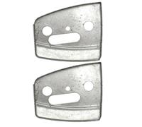 RUURUU Lot de 2 plaques de barre pour tronçonneuse Husqvarna 340, 345, 350, 346, XP 346, 353, 351, 357, XP 357, 359 E/EPA - OEM 503-85-66-01