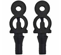 RUURUU Lot de 2 tampons de support de carburateur pour tronçonneuse Husqvarna 340, 345, 350, 353, 346XP, 359, 359EPA, 455, 455E, 460, 445E, 450E, 357XP, 575XP