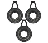 RUURUU Lot de 3 engrenages à vis sans fin pour tronçonneuse Husqvarna 365 371 372 XP 372XP 362 Outils de jardin