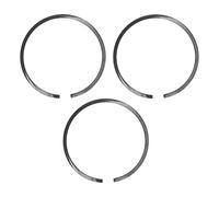 RUURUU Lot de 3 segments de piston 46 mm x 1,5 mm pour tronçonneuse Husqvarna 55 Rancher 51 55 257 357 XP EPA 359 EPA - OEM 503289014