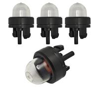 RUURUU Lot de 4 ampoules d'amorçage pour débroussailleuse Stihl FS120/FS200/FS250/FS400/FS450/FS480/SP400/SP450/SP451/SP481 - pour carburateur Walbro