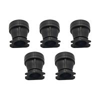 RUURUU Lot de 5 collecteurs d'admission pour tronçonneuse Husqvarna 340, 350, 353, 351, 345, 346XP - OEM 503-86-63-01