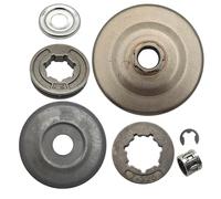 RUURUU Tambour d'embrayage 17 mm pour tronçonneuse Stihl 024 026 MS240 MS260 MS261 MS270 MS280 MS281 MS291 .325 P-7T