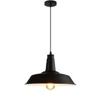 RuuXanthous Suspension Industrielle Style loft américain rétro Couleur Macaron, luminaire décoratif d'intérieur, idéal pour Un café, Un Magasin de vêtements, Une Couleur (26 x 23 cm)
