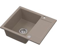 Ruvetti Signum évier en granit 59x50 cm beige 3001S_BE120_W