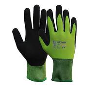Ruvigrab 8436021584250 Gants avec support en nylon, 1, 10, noir
