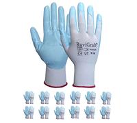 Ruvigrab Gant support nylon, revêtement nitrile alimentaire