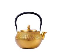 RUVOO Theiere Fonte Théière en Fonte Théière Japonaise Théière en Fonte Bouilloire pour Cuisinière À Revêtement Sûr, Théière en Fonte Japonaise pour Thé en Vrac Theiere Japonaise