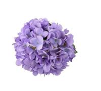 RUWLFE 10pc 58cm Beautiful Silk Artificial Flowers Hydrangea Flower Bouquet for Home Party Wedding Room Table Decoration Floral Arrangement pour Accueil(Color7)