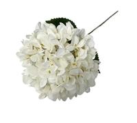 RUWLFE 10pc 58cm Beautiful Silk Artificial Flowers Hydrangea Flower Bouquet for Home Party Wedding Room Table Decoration Floral Arrangement pour Accueil(Color5)