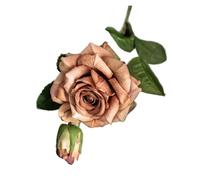 RUWLFE 3PC Real Touch Rose Christmas Decorations for Home Silk Artificial Peony Wedding Decoration Marrige Decorative Flower Party Decor pour Accueil(Color3)