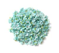 RUWLFE 49Pcs Mini Silk Artificial Flowers Tiny Blossoms Daisy Head for Home Decor Wedding Decoration DIY Garland Gift pour Accueil(Color12)