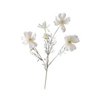RUWLFE 4pc Daisy Silk Artificial Flower Chamomiles 60cm Fake Home Table Decors Room Wedding Party DIY Center Piece Bouquet pour Accueil(Color1)