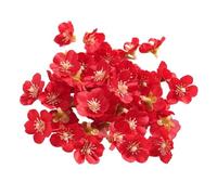 RUWLFE 50/100Pcs Mini Artificial Flowers Fake Head for Home Decor Wedding Marriage Decoration DIY Craft Wreath Gift Accessories pour Accueil(Color4,50Pcs)