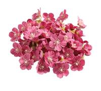 RUWLFE 50/100Pcs Mini Artificial Flowers Fake Head for Home Decor Wedding Marriage Decoration DIY Craft Wreath Gift Accessories pour Accueil(Color8,50Pcs)