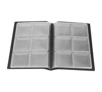 RUWLFE Album de Collection en Similicuir PU for pièces commémoratives, Organiseur, Pochettes Rangement, Livre pour Concert