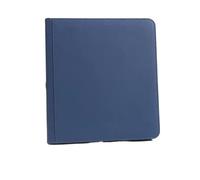 RUWLFE Album de Collection for Cartes à Collectionner, classeur Couverture PU et Fermeture éclair pour Concert(Dark Blue)