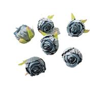 RUWLFE Artificial Flower Silk Tea Buds Rose for Wedding Wreaths Bouquet Christmas Home Decorative DIY Scrapbooking Gifts pour Accueil(Color5)